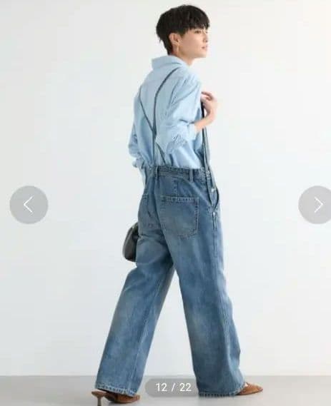 BARNYARDSTORM デニムサロペット Sサイズ