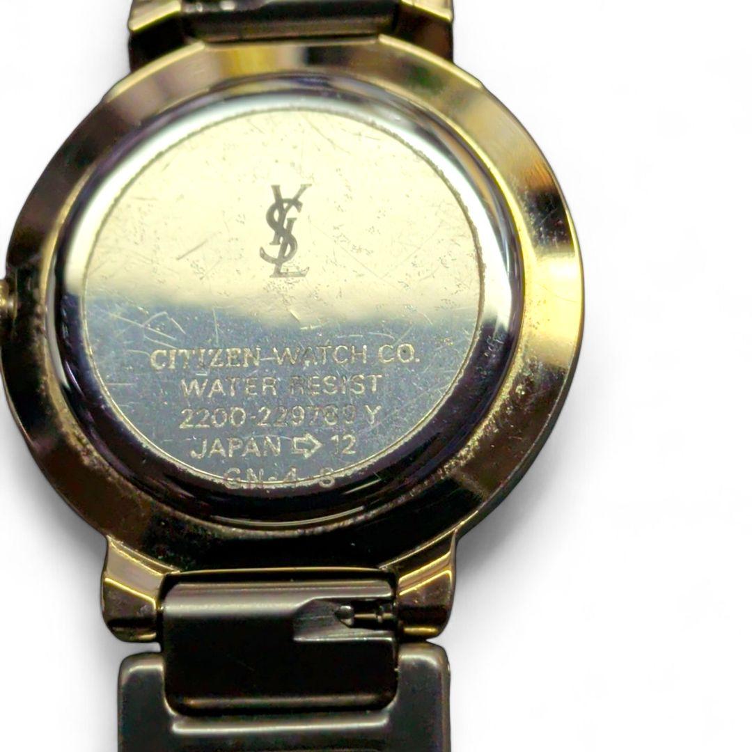 極美品【新品電池交換済】YSL イヴサンローラン レディース 箱付き コマ付き