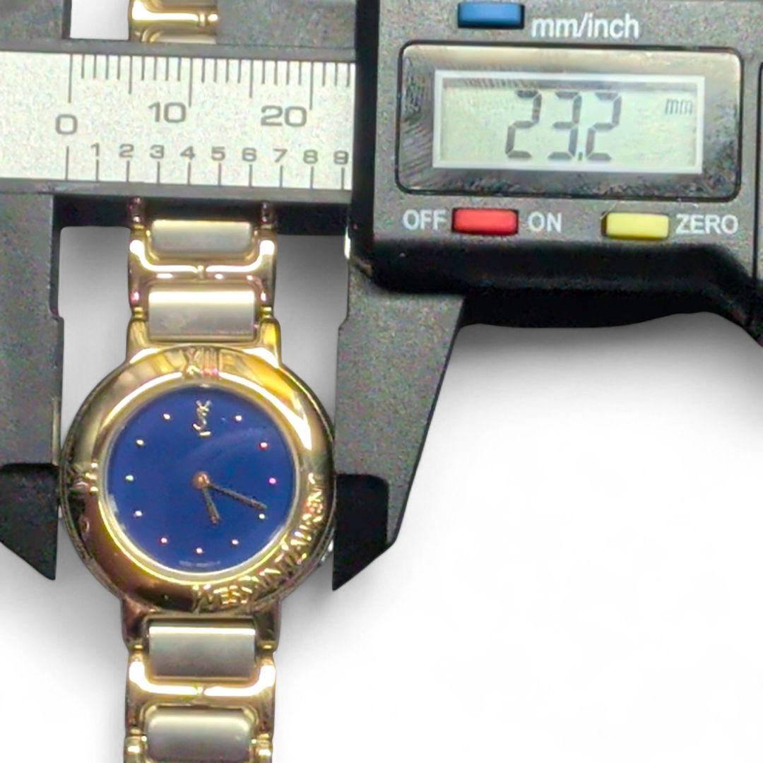 極美品【新品電池交換済】YSL イヴサンローラン レディース 箱付き コマ付き