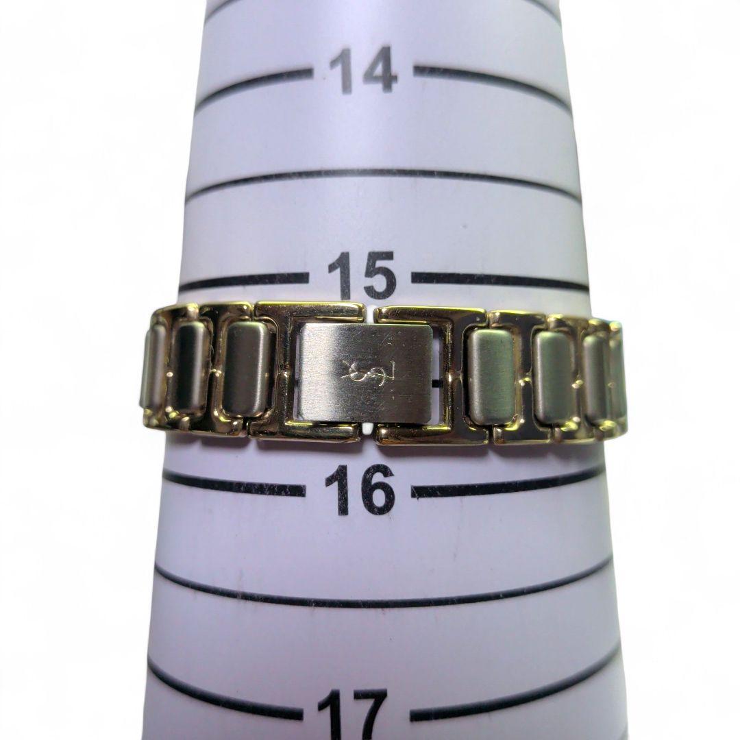 極美品【新品電池交換済】YSL イヴサンローラン レディース 箱付き コマ付き