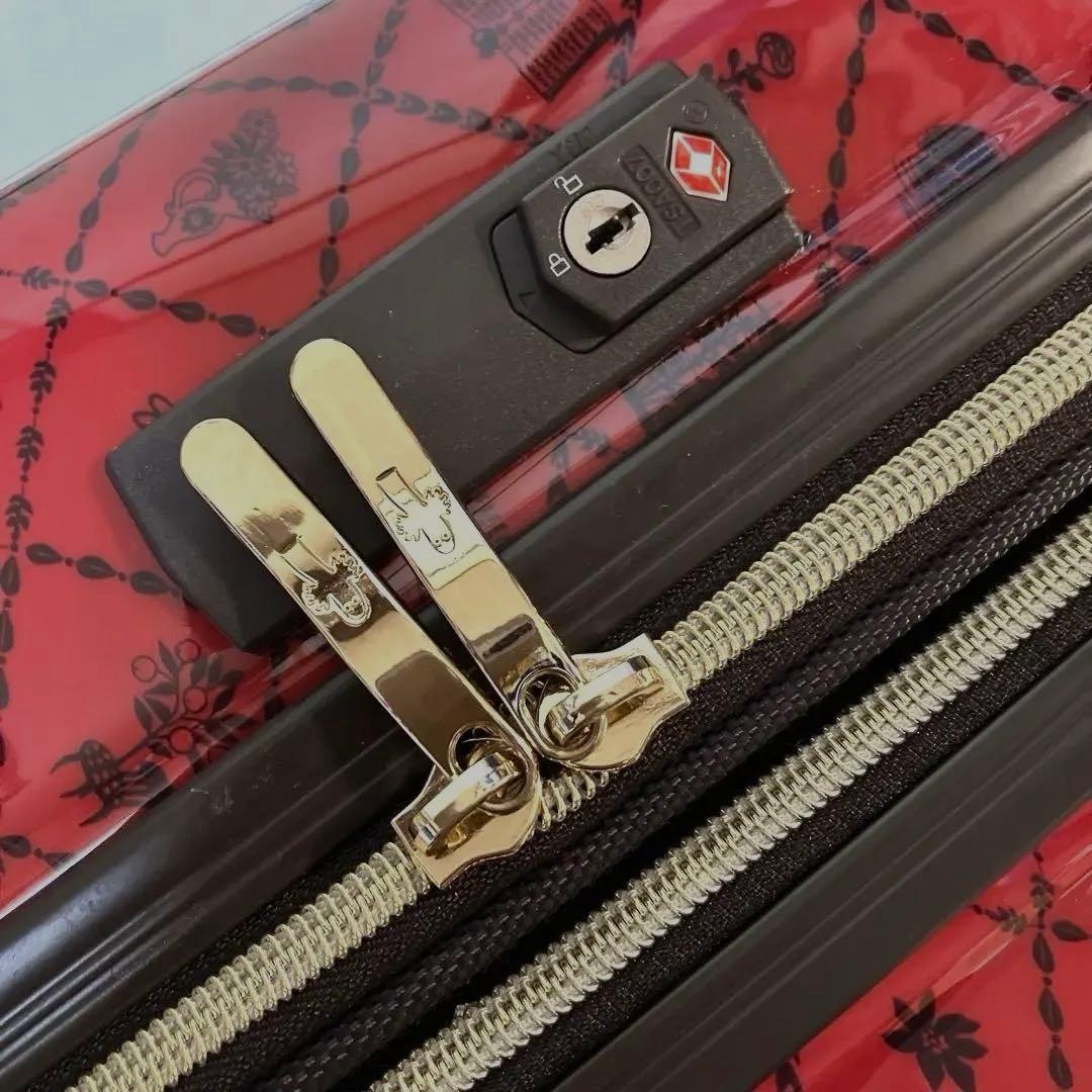 【廃盤品】ムーミン　MOOMIN　キャリーケース　MM4-009 　レッド　赤