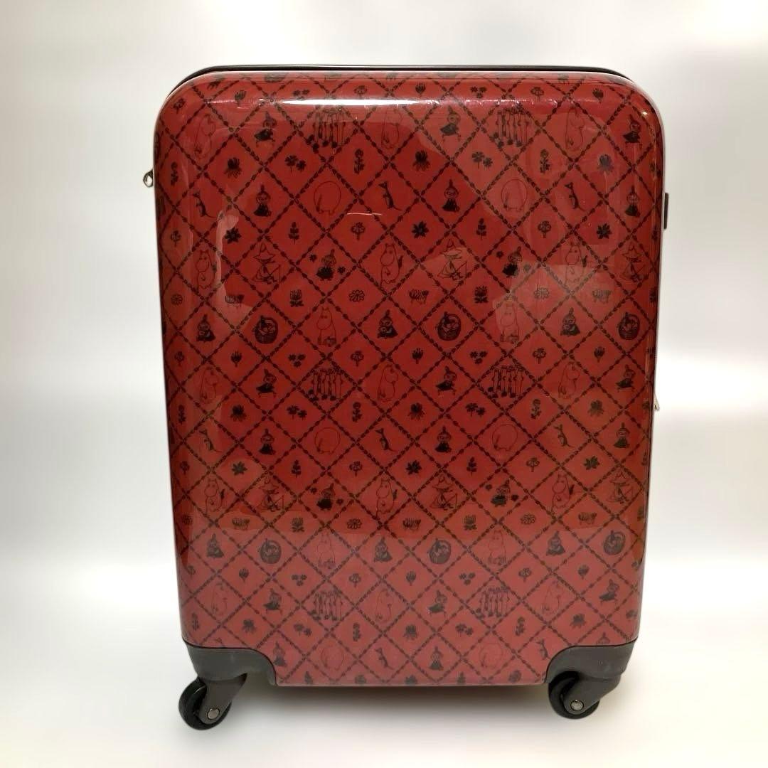 【廃盤品】ムーミン　MOOMIN　キャリーケース　MM4-009 　レッド　赤