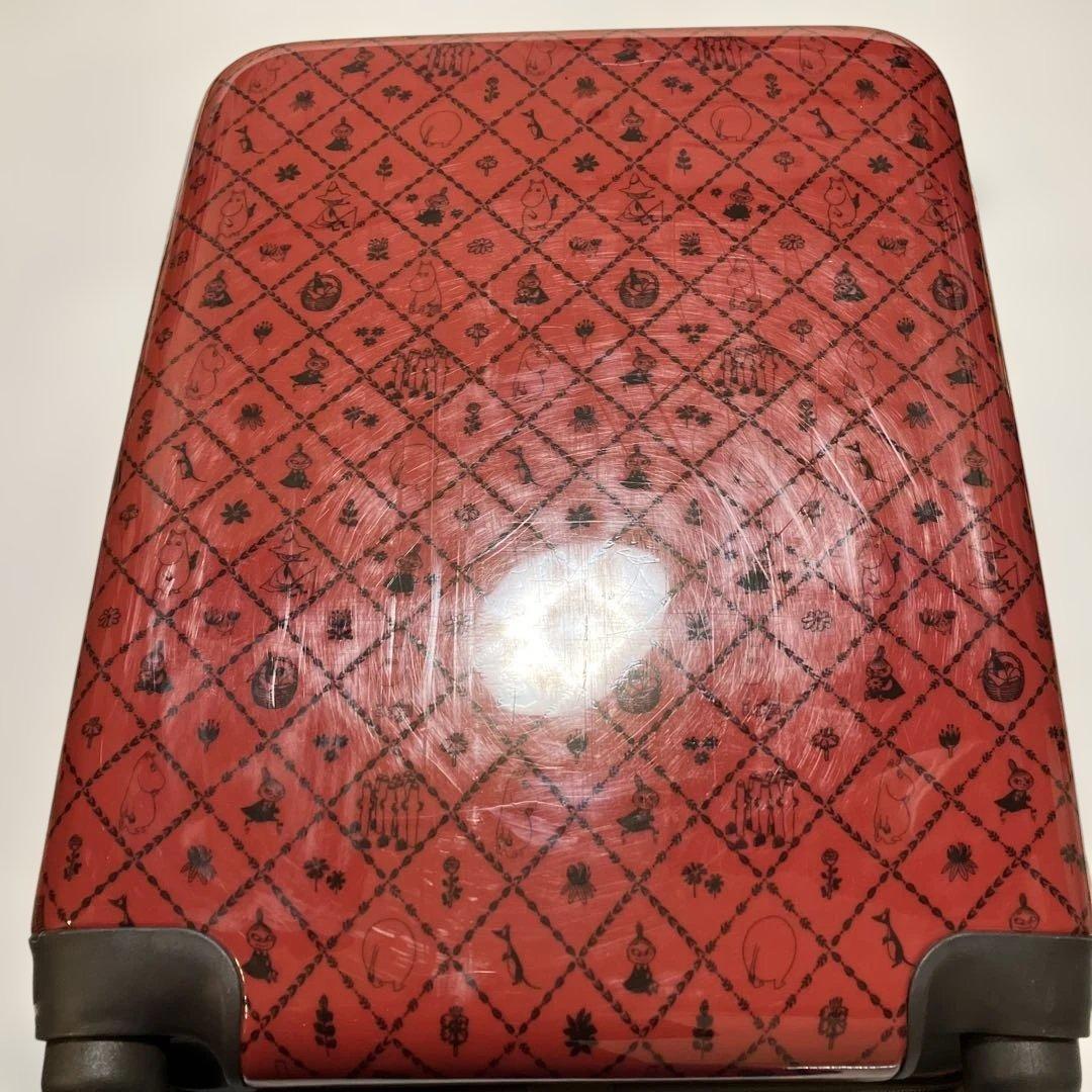 【廃盤品】ムーミン　MOOMIN　キャリーケース　MM4-009 　レッド　赤