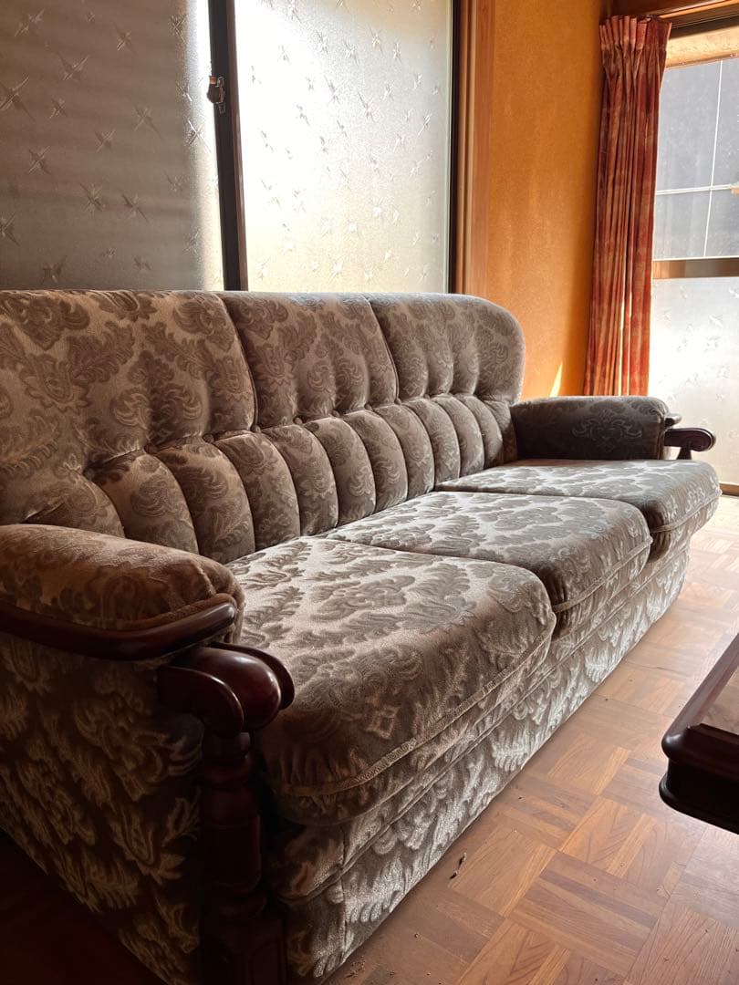 【 8月限定特価 】カリモク ソファ テーブル 4点セット 引き取り限定