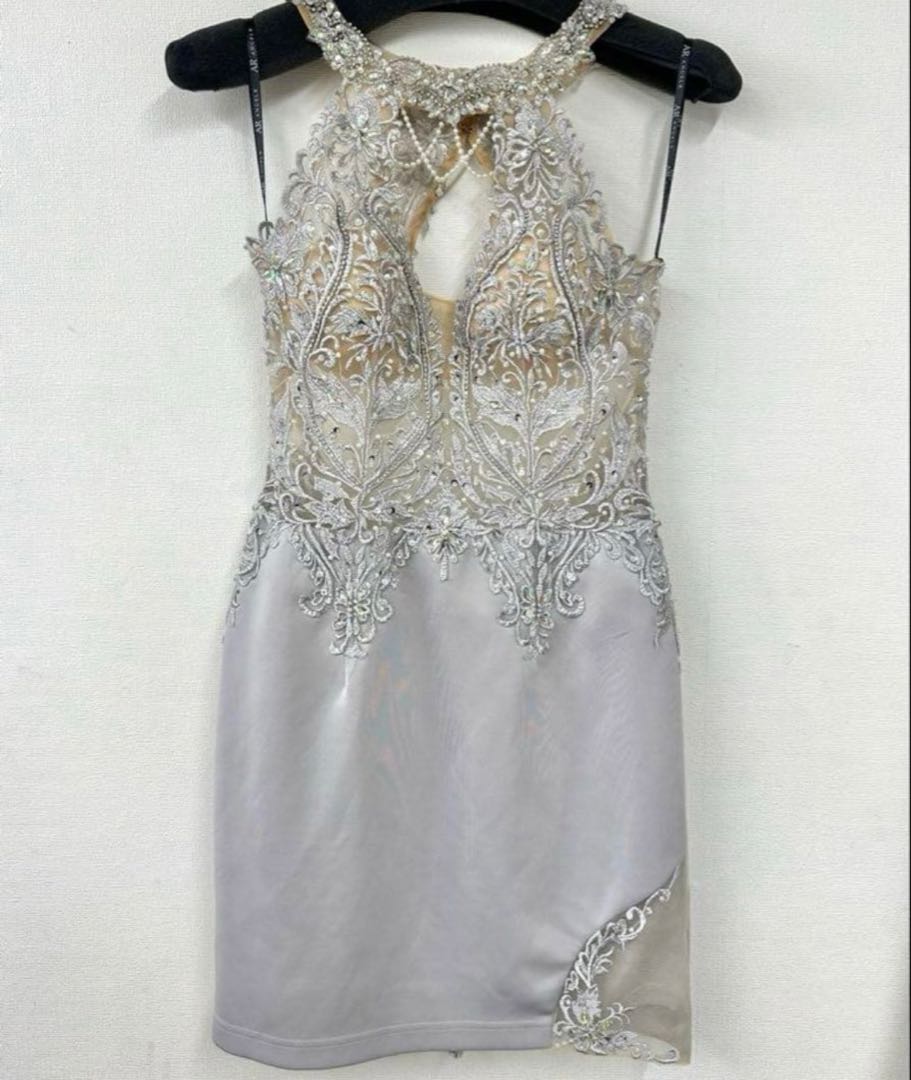 エンジェルアール ビジュー ミニドレス