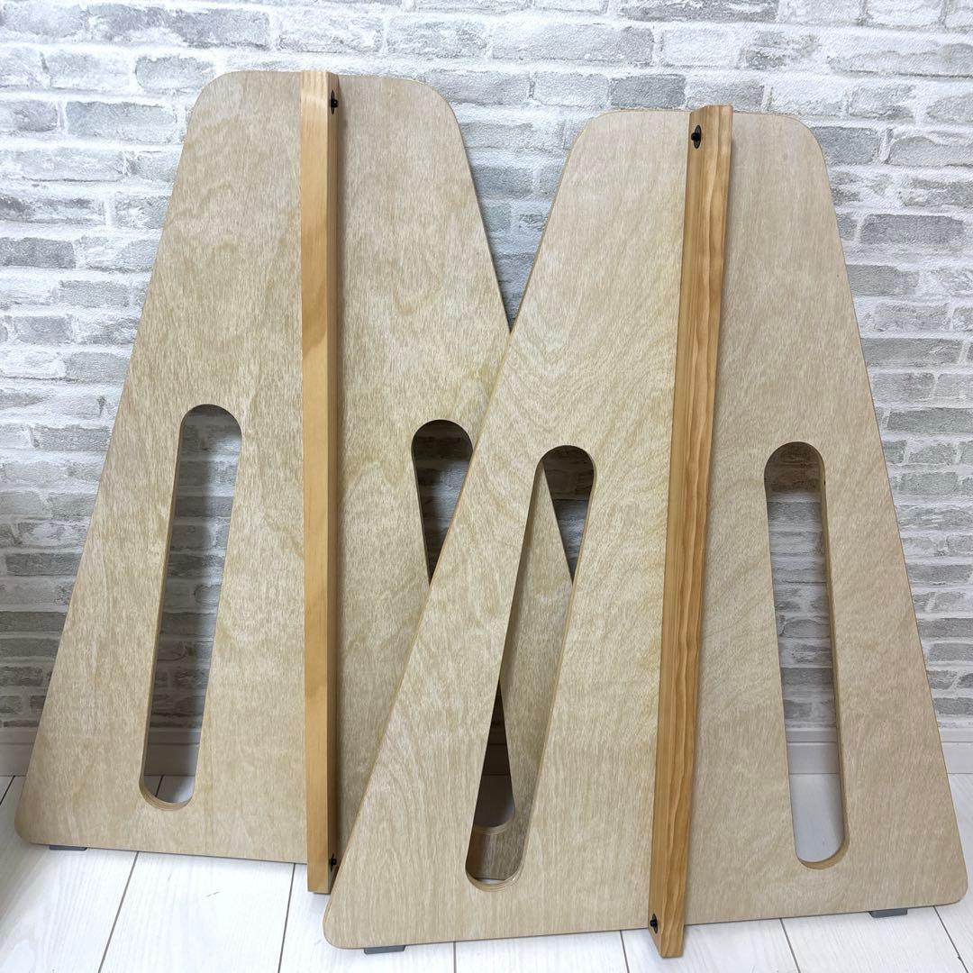 早い者勝ち‼️✨良品✨日本育児ベビーゲート　木製パーテーション FLEX400-W