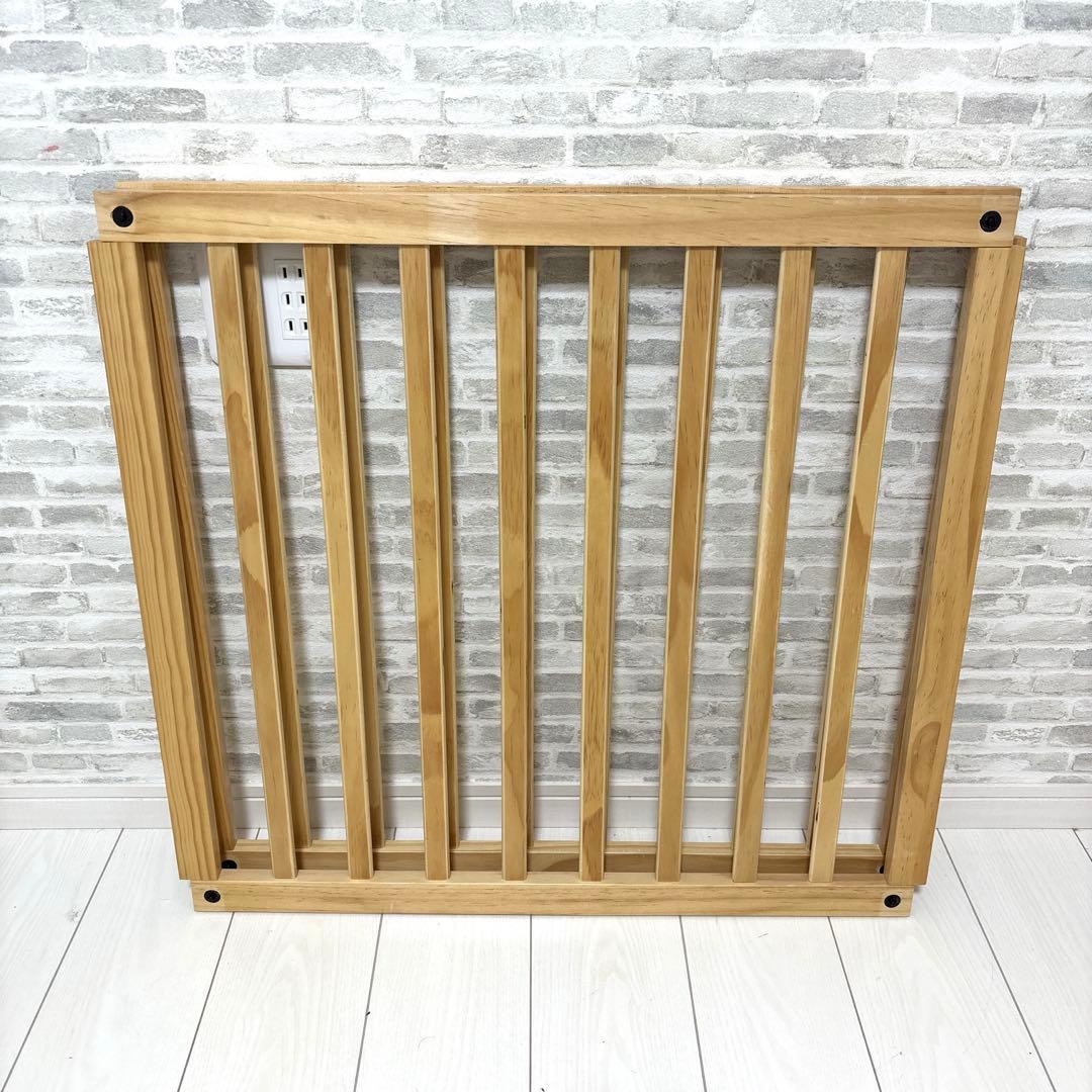 早い者勝ち‼️✨良品✨日本育児ベビーゲート　木製パーテーション FLEX400-W