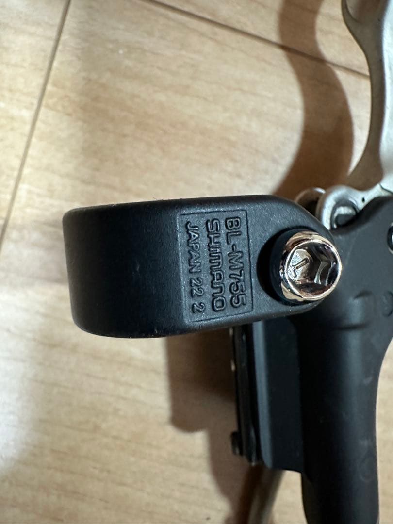 SHIMANO DEORE XT M755 対向4ポッド　ディスクブレーキセット