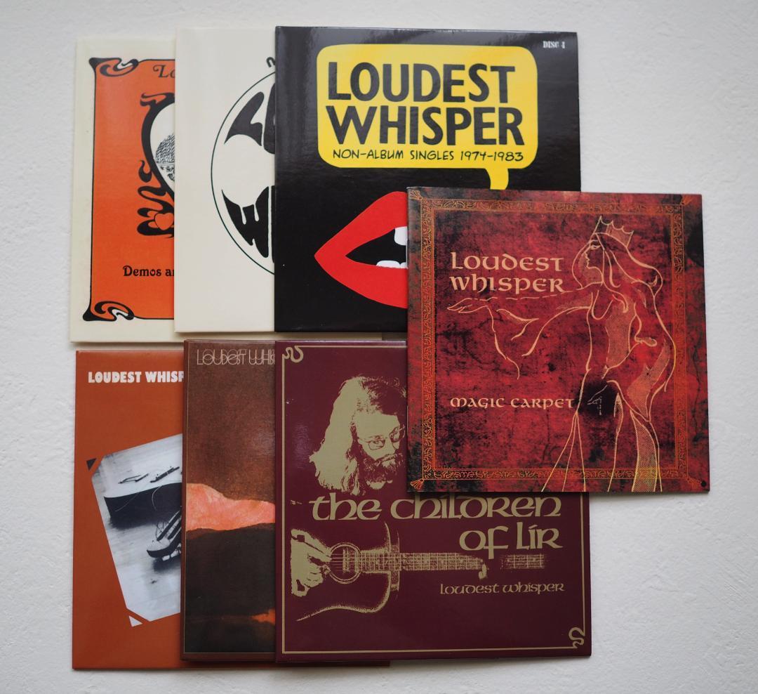 Loudest Whisper　ローデスト・ウィスパー　６枚　紙ジャケ　ボックス