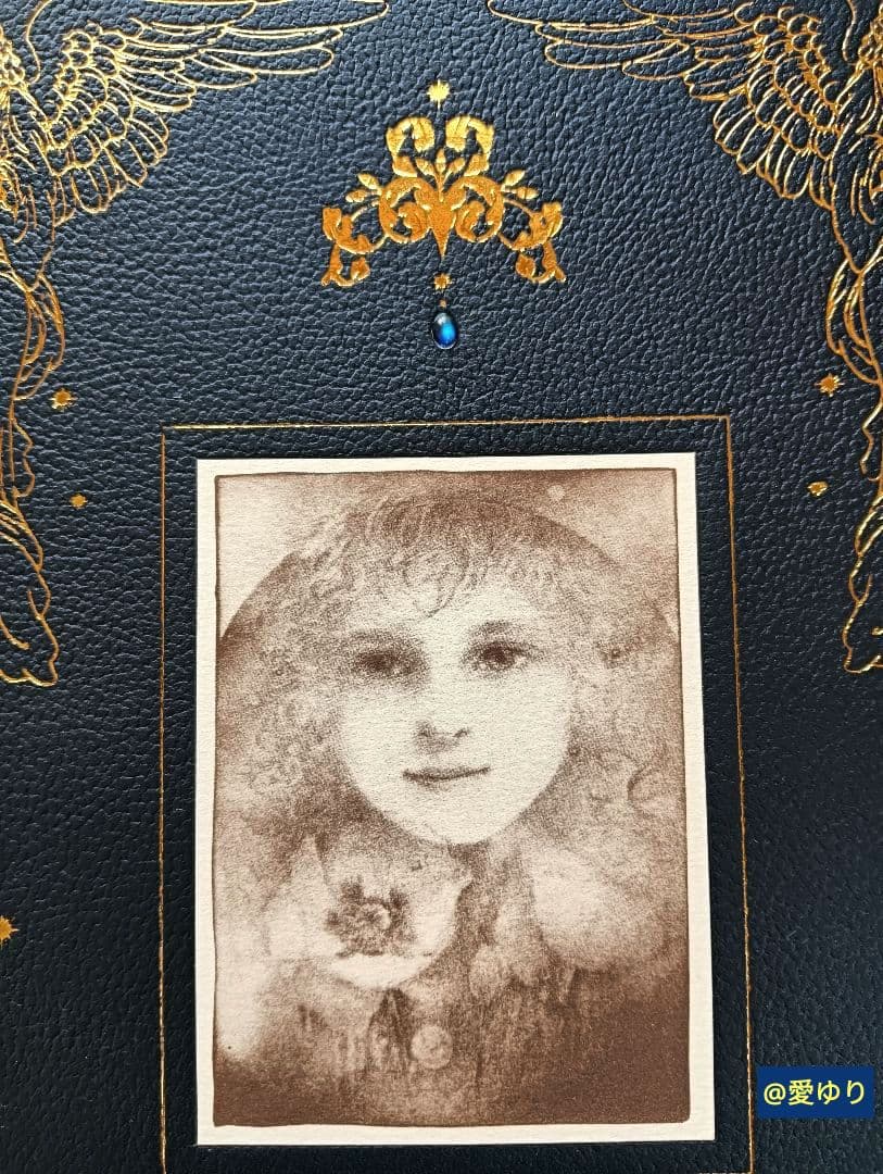 特大♦豪華限定♦羊革装版『きたのじゅんこ自選画集』天然宝石１５石装飾✨豪華附録付