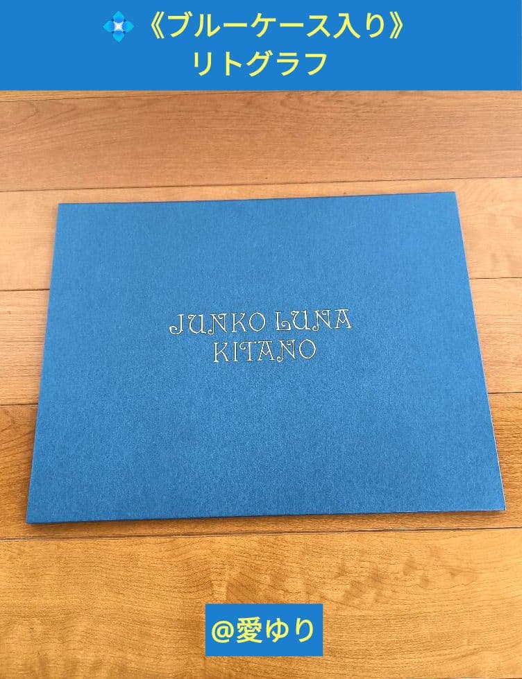 特大♦豪華限定♦羊革装版『きたのじゅんこ自選画集』天然宝石１５石装飾✨豪華附録付