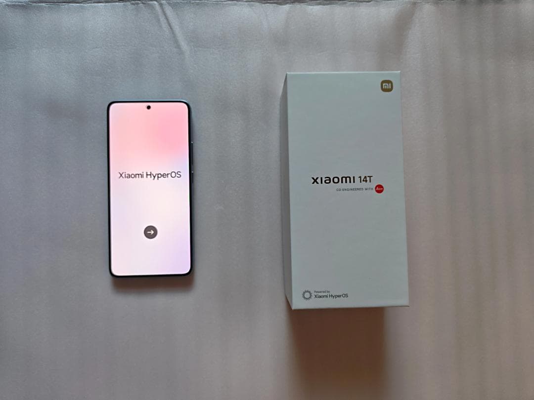 Xiaomi 14T スマートフォン 本体 チタンブルー