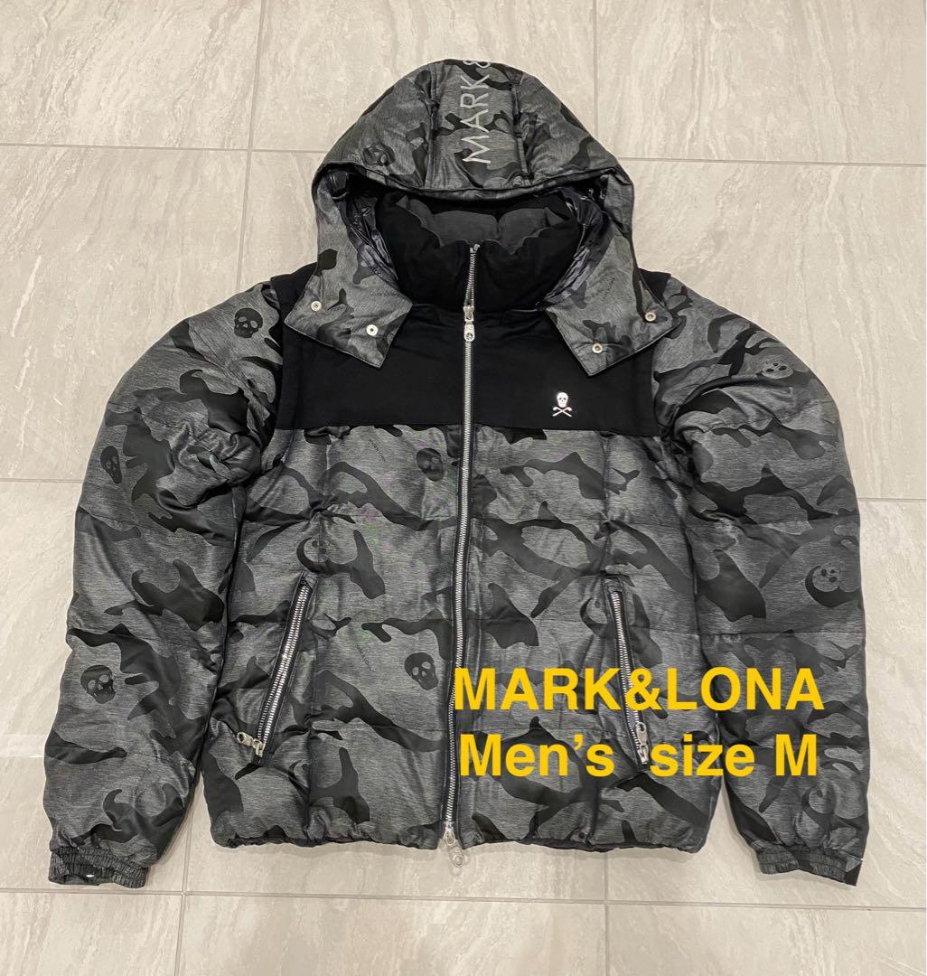 MARK&LONA カモフラージュダウンジャケット メンズ M
