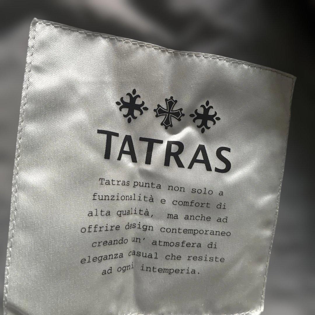 お値下げ⭐️美品⭐️TATRAS フード付きグレーダウンベスト