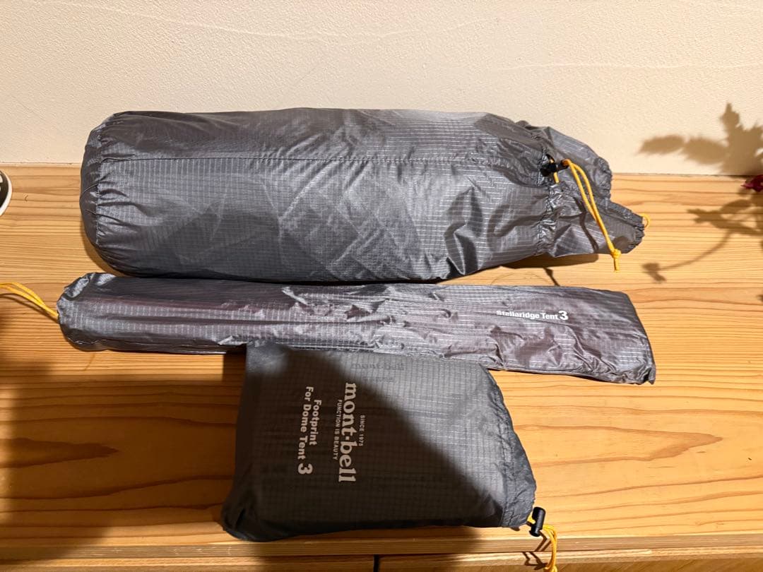 mont-bell ステラリッジ3➕フットプリント