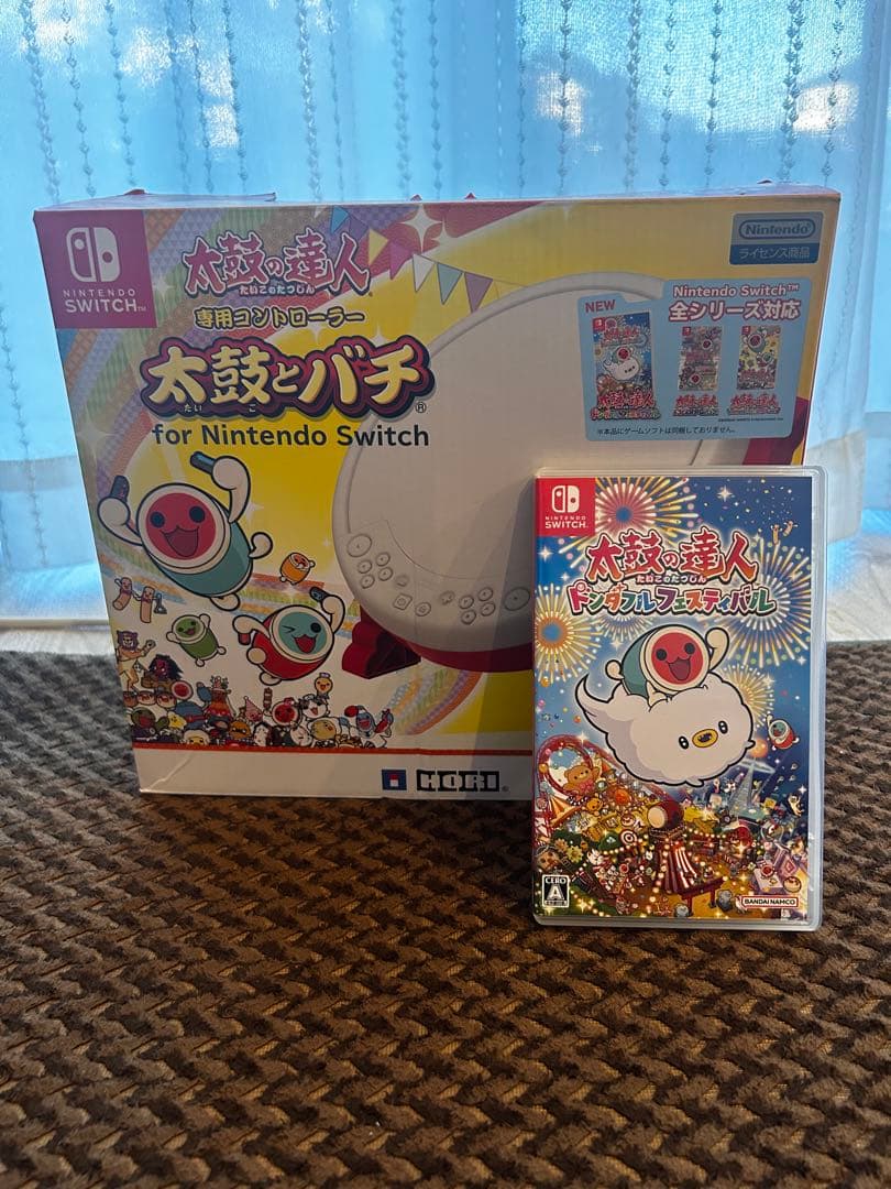 太鼓の達人Switch ドンダフルフェスティバル＆太鼓セット