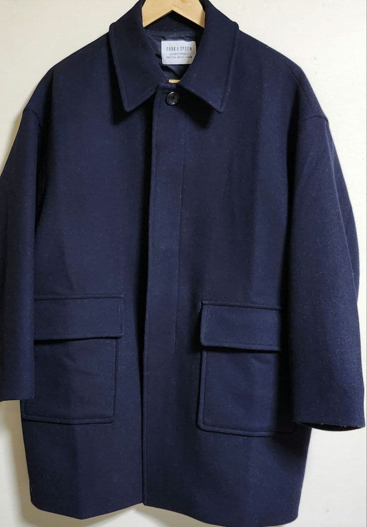※タグあり　FORK&SPOON バルカラーミドルコートアーバンリサーチドアーズ