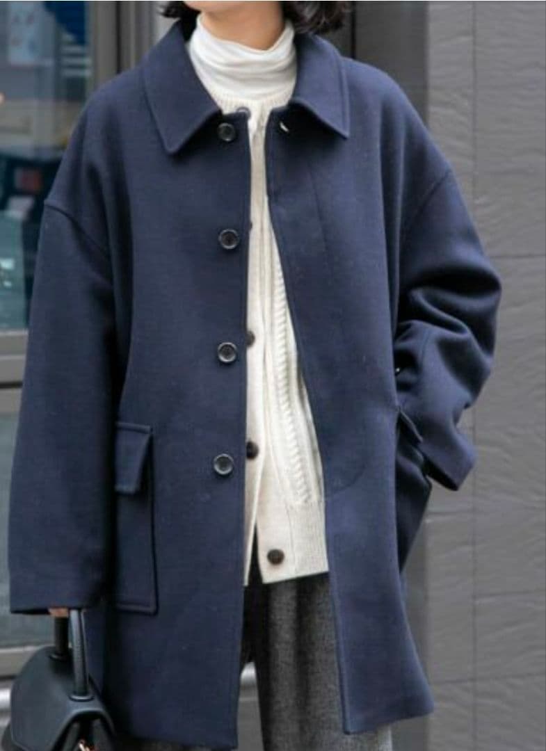 ※タグあり　FORK&SPOON バルカラーミドルコートアーバンリサーチドアーズ