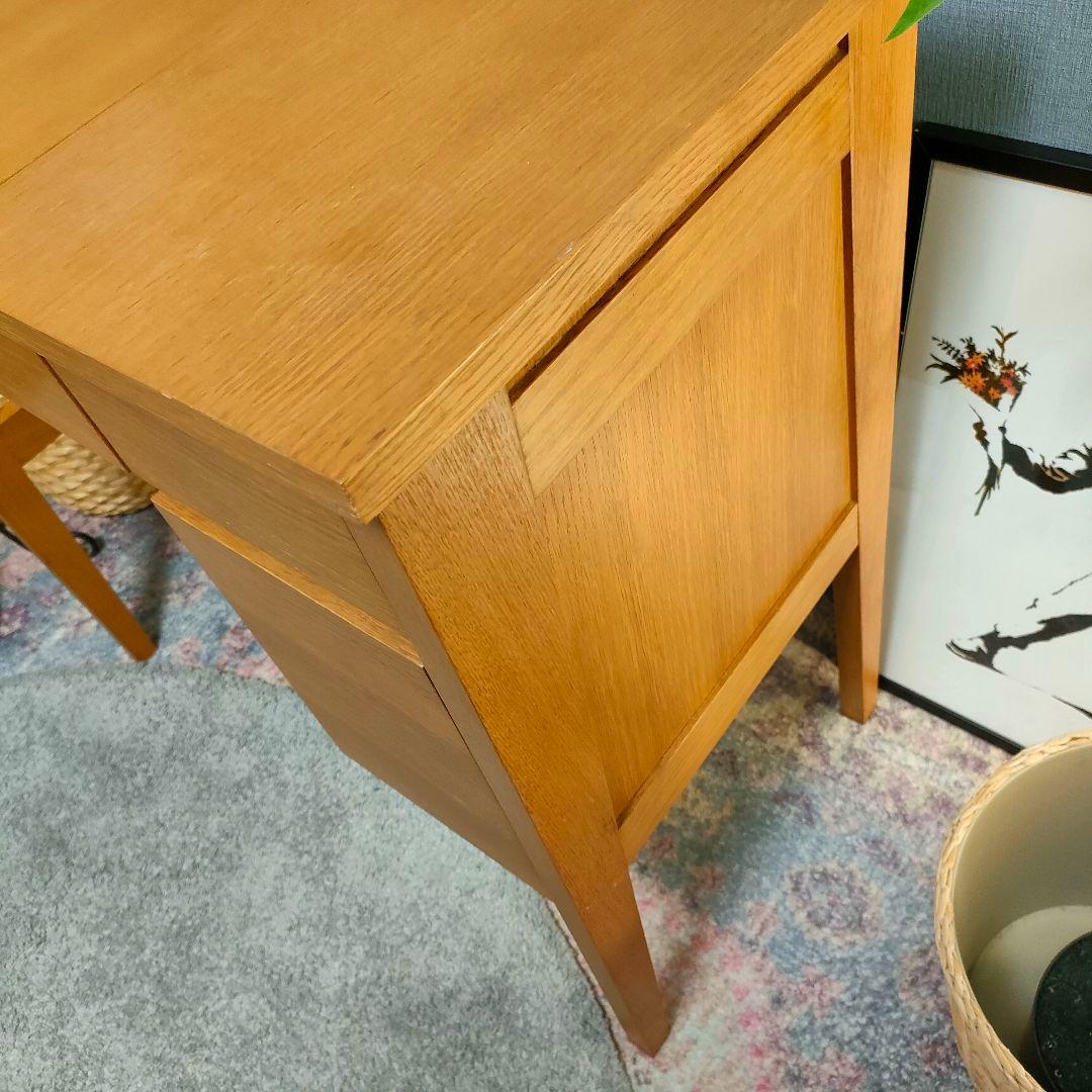 【希少・廃盤】unico note ドレッサーデスク ミラー付き 北欧モダン