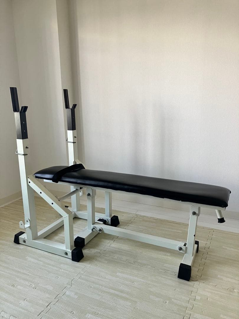 トレーニングベンチ 折りたたみ式 高さ調整可能