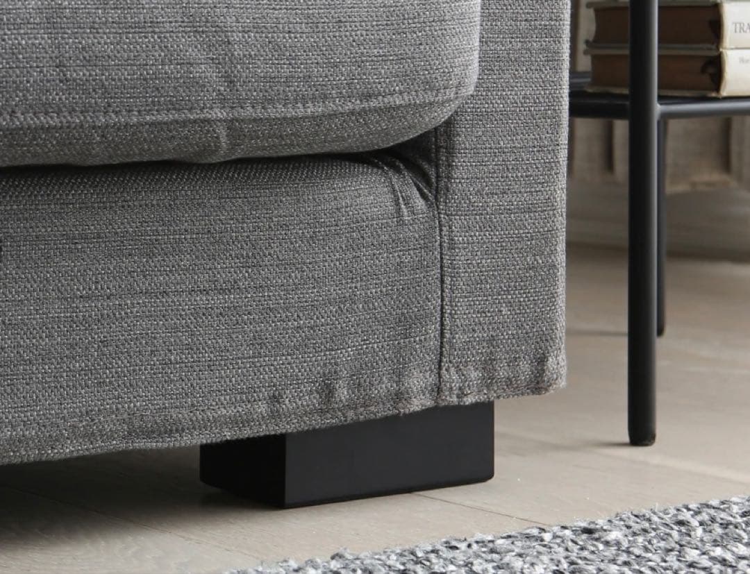 【成約済み】mugiアルモニア グレー ファブリック 2.5人掛けソファ