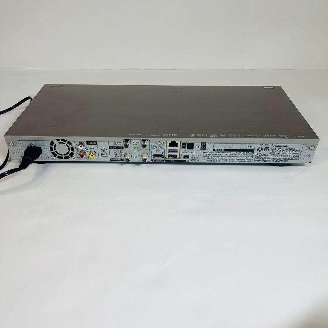 美品 パナソニック ブルーレイレコーダー DMR-BZT860 2013年製