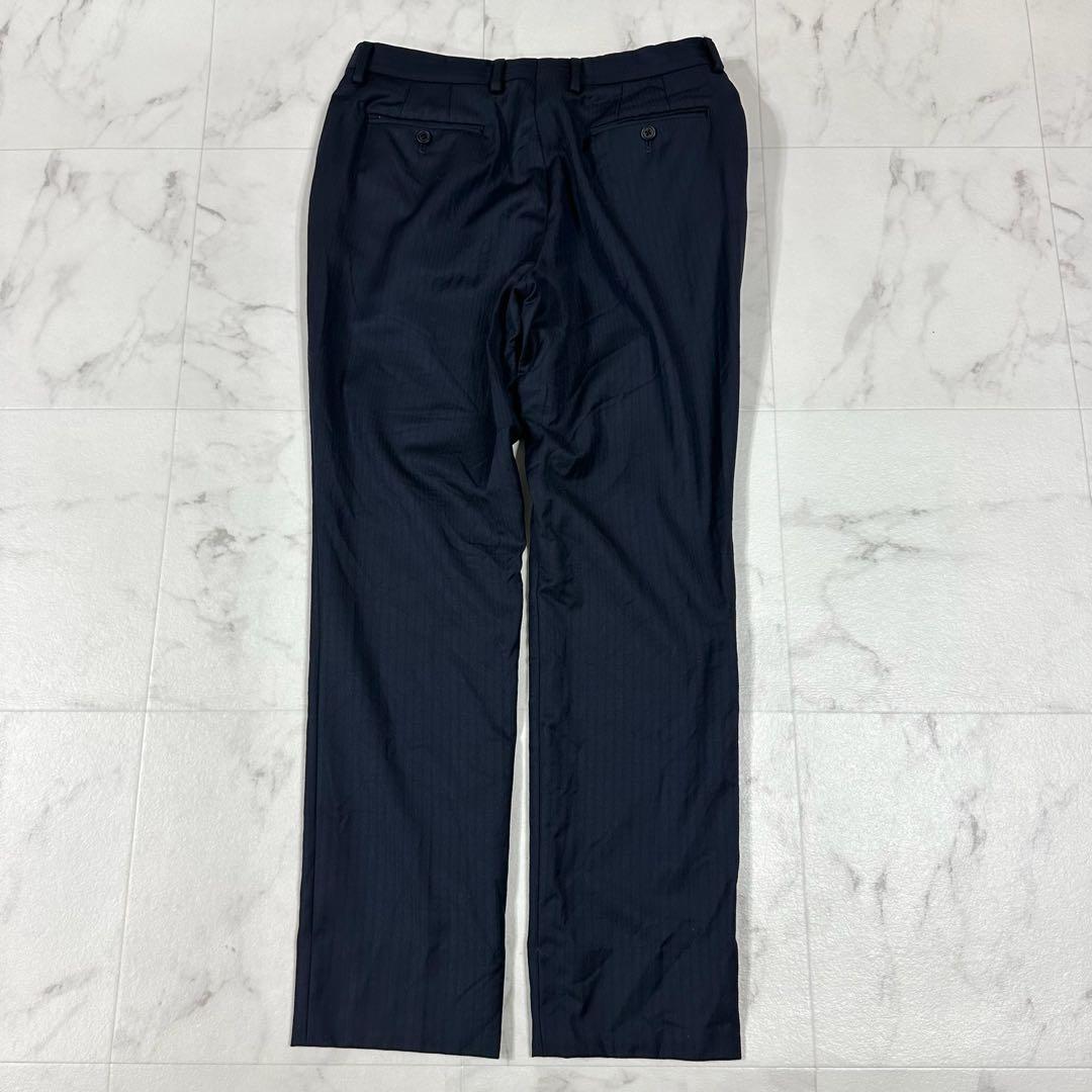 【美品】Paul Smith✖︎Zegna 現行タグ セットアップ　ネイビー　L