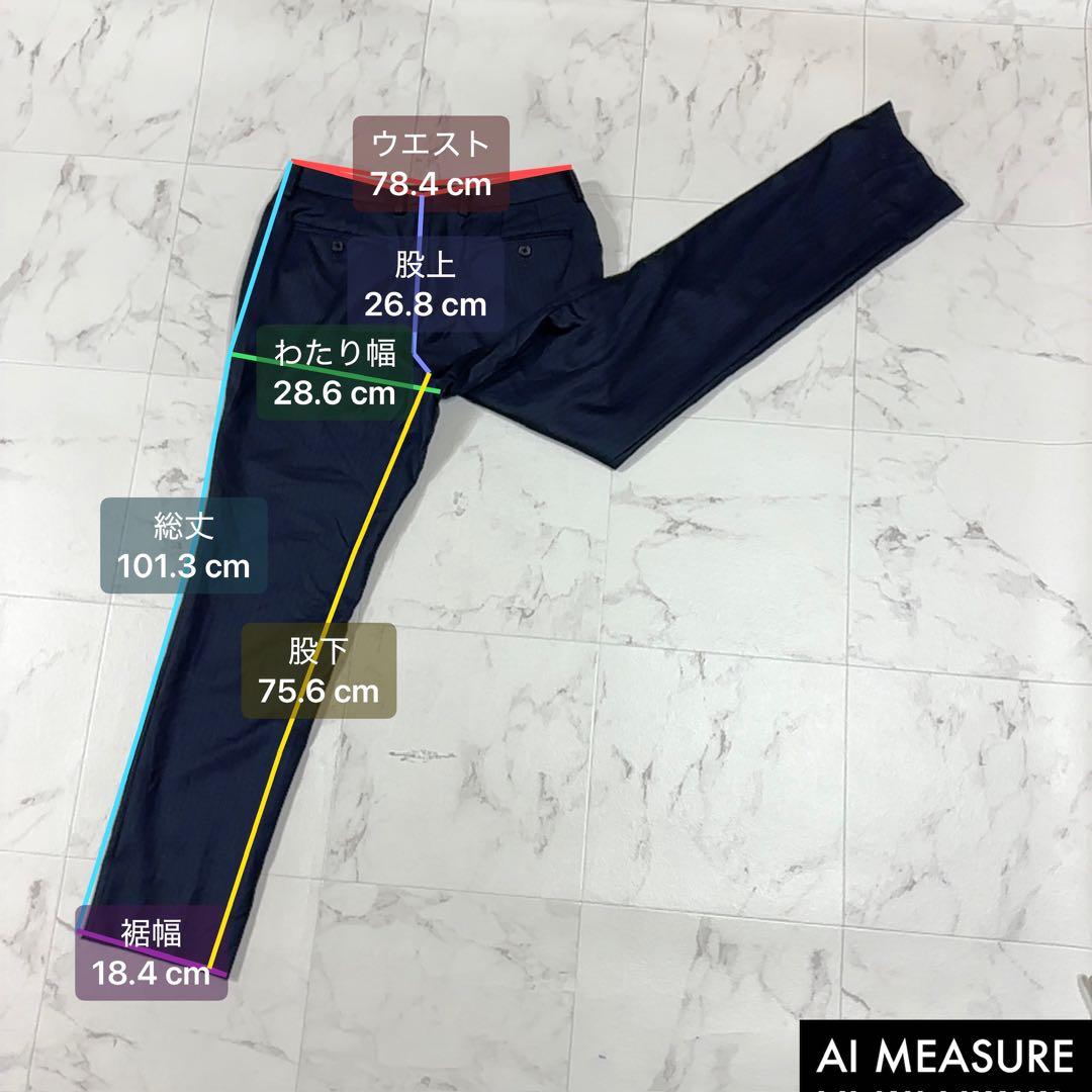 【美品】Paul Smith✖︎Zegna 現行タグ セットアップ　ネイビー　L