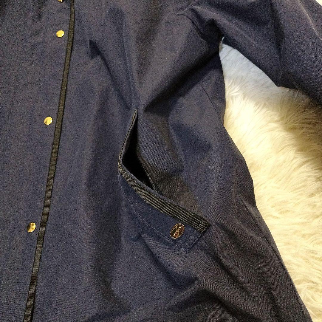 美品✨️ TOCCA ネイビー マウンテンパーカー フードキルティングライナー付