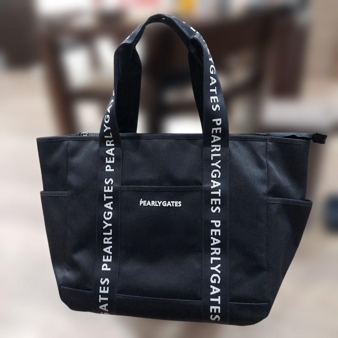 PEARLY GATES ロッカーバッグ ダークネイビー 美品 パーリーゲイツ