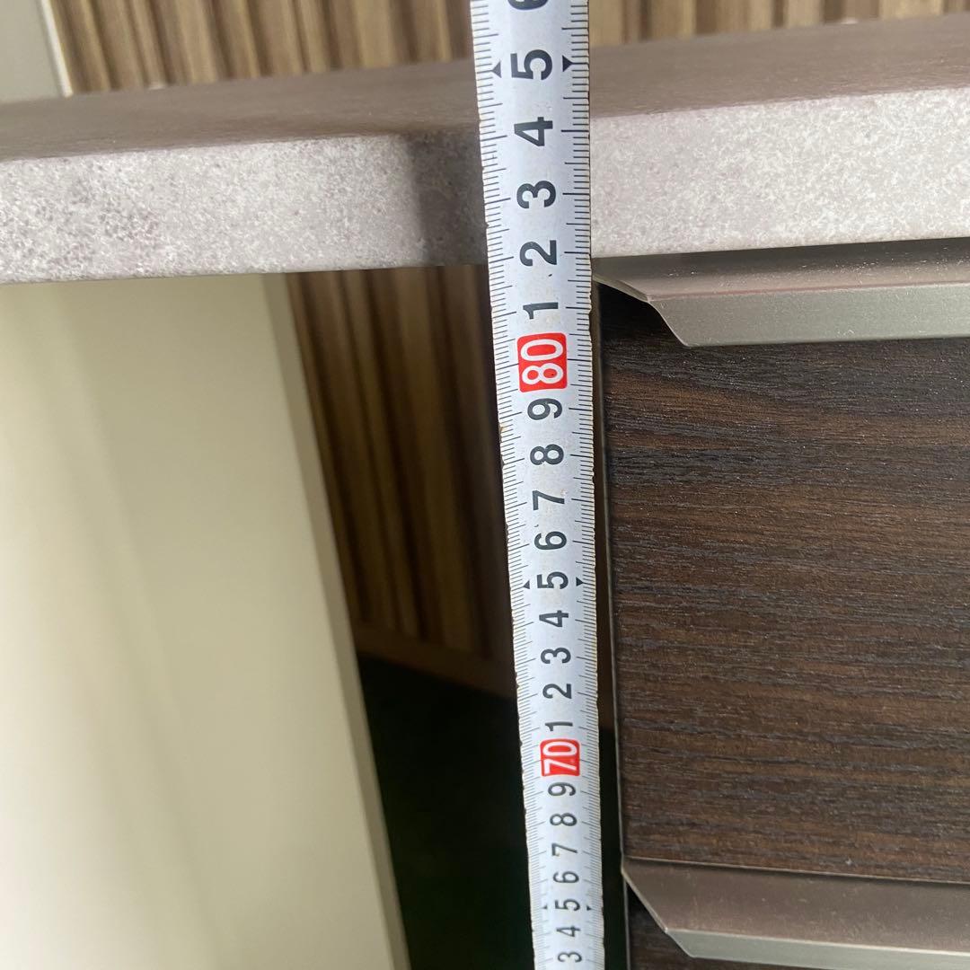 美品⭐️パモウナ　Pamouna キッチンカウンター　モデルルーム展示品