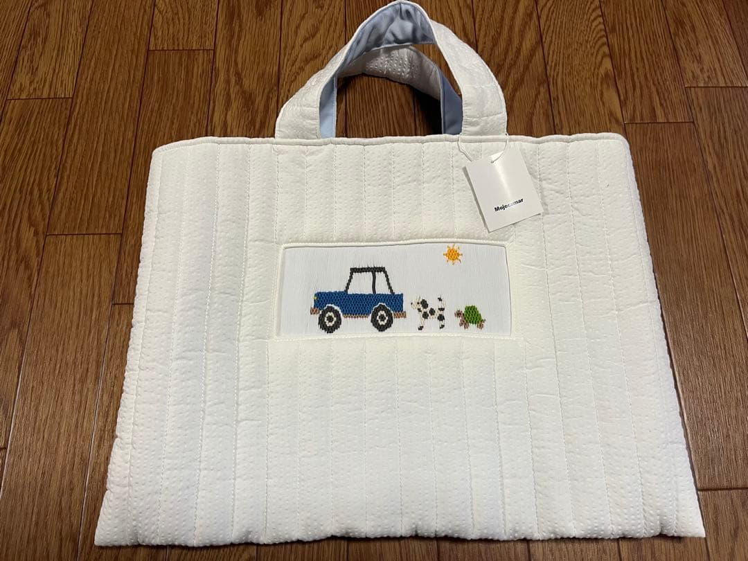 Mojocamar モジョカマー　刺繍レッスンバッグ