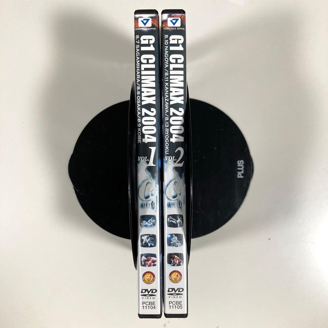 新日本プロレスオフィシャルDVD G1 CLIMAX 2004 VOL.1／2