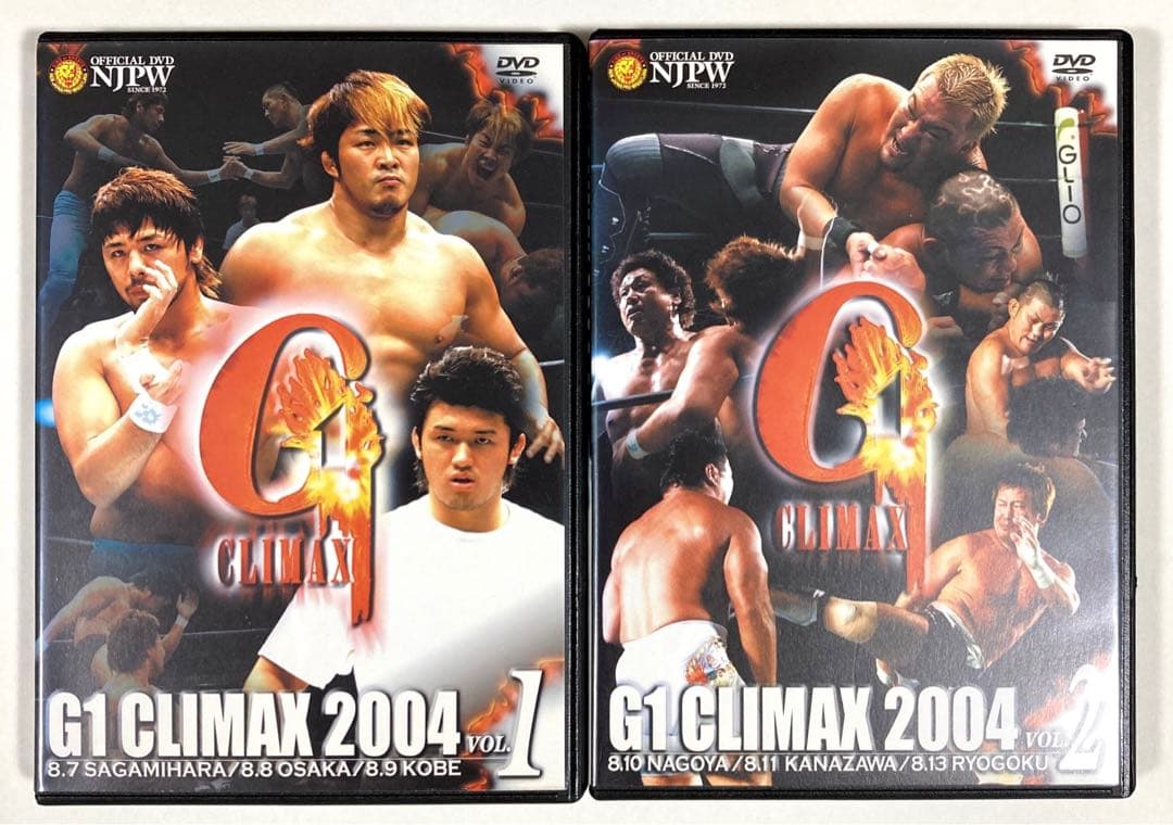 新日本プロレスオフィシャルDVD G1 CLIMAX 2004 VOL.1／2