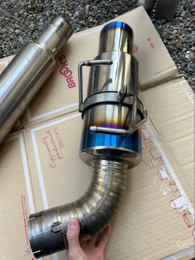 TOMEI TYPE80 86 BRZ 東名　マフラー