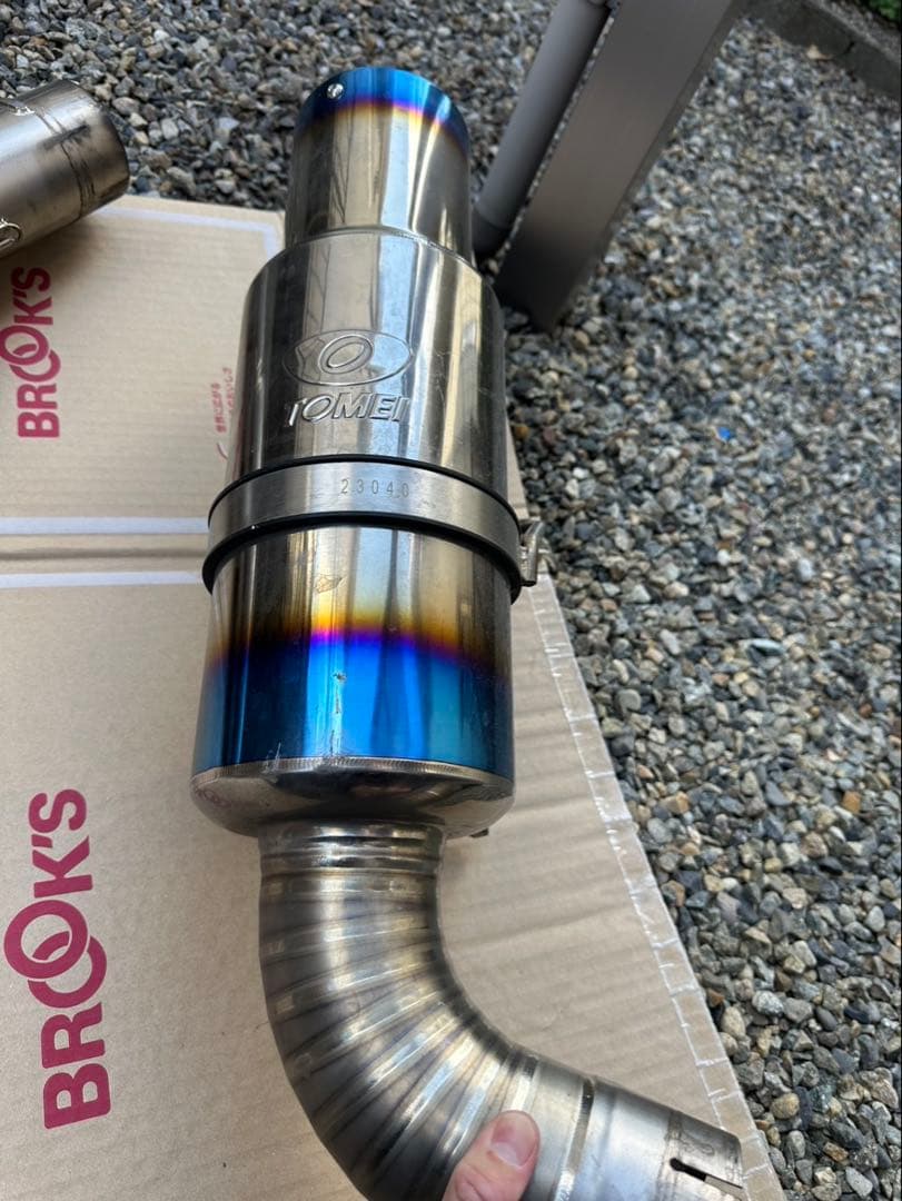 TOMEI TYPE80 86 BRZ 東名　マフラー