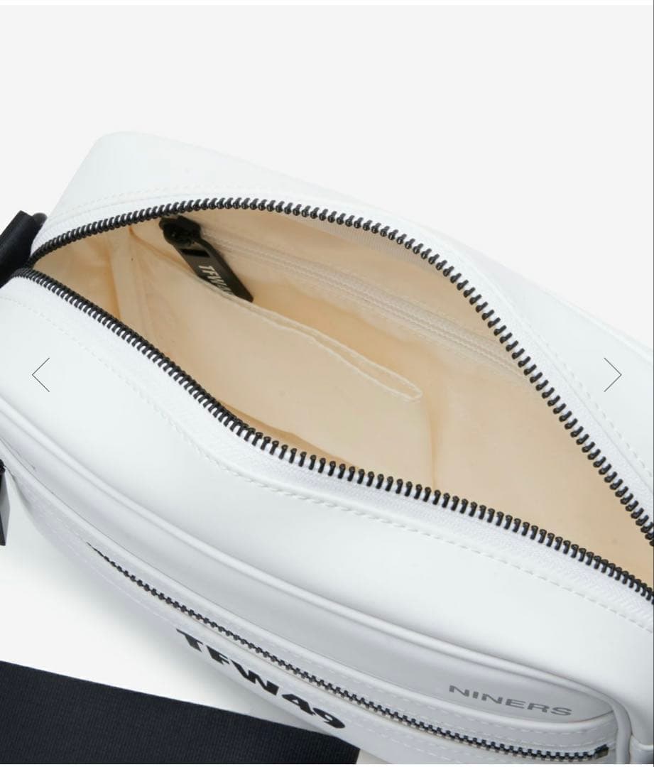 ゴルフバッグ・キャディバッグ TFW49 LUXURY LEATHER SHOULDER BAG WHITE