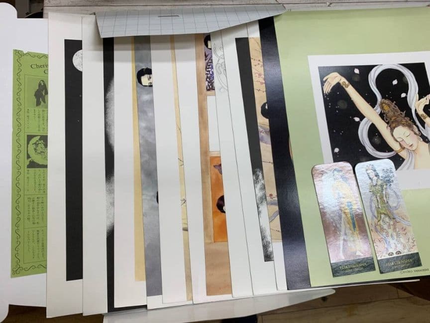 原画 日出処の天子 成田美名子内田善美 エイリアン通り 魔夜峰央 和田慎二 6点