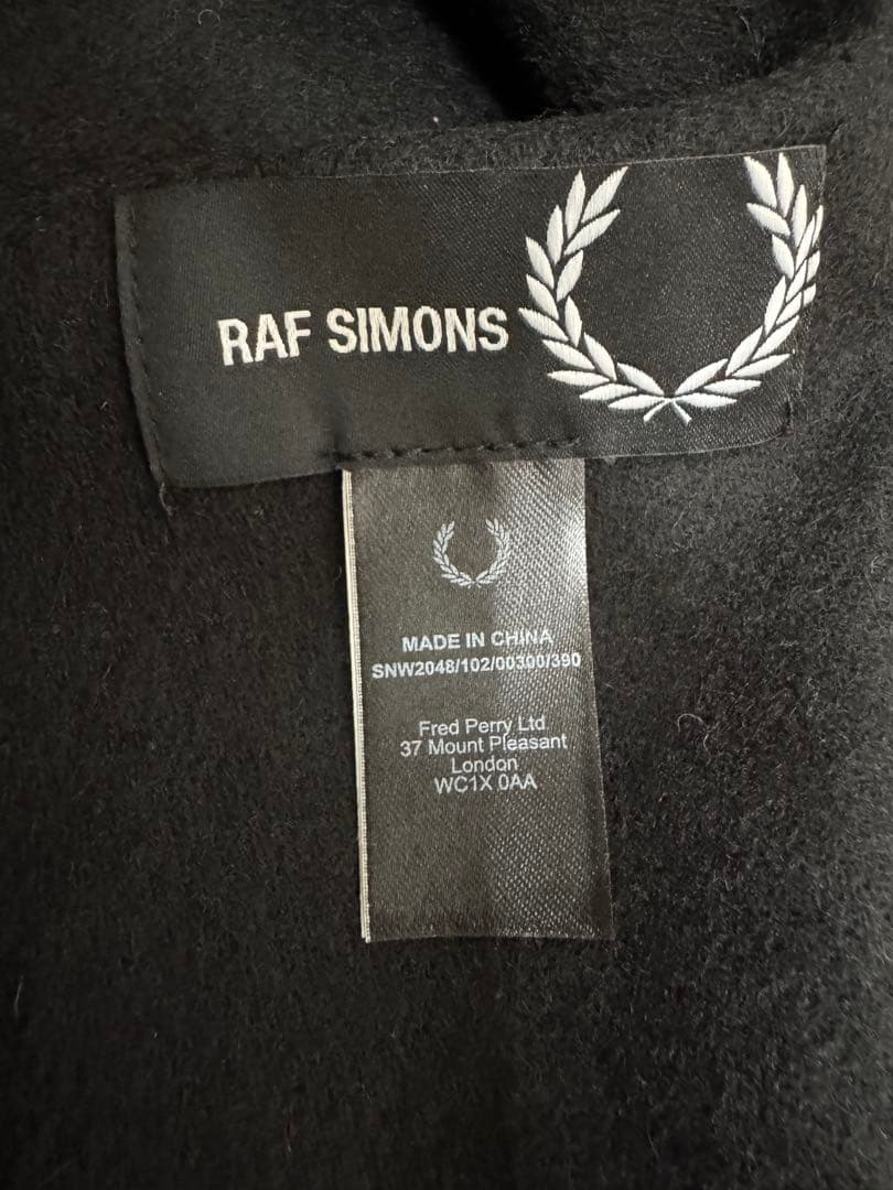 RAF SIMONS ラフシモンズ Flannel Scarf マフラー