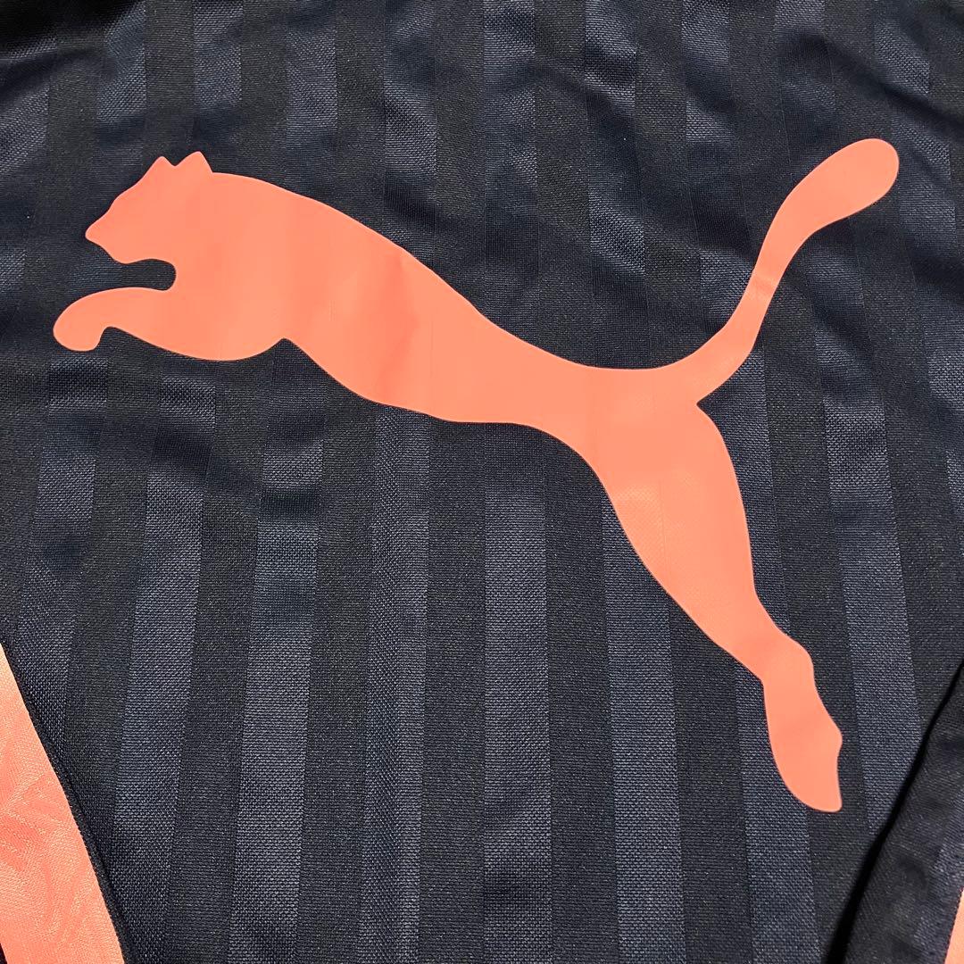 プーマPUMA ジャージ 上下S-M -Lネイビー/ピンク セットアップ