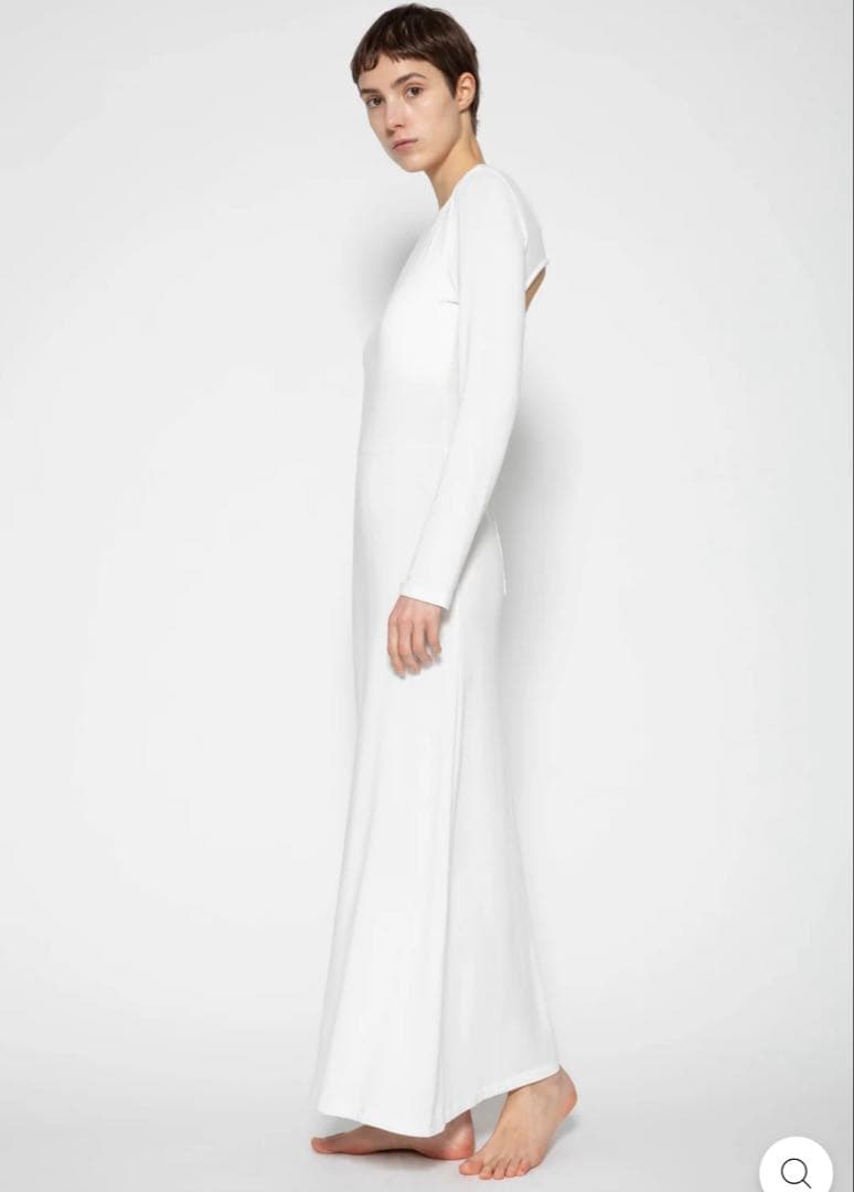 デターム determ; Collagen Open Back Dress