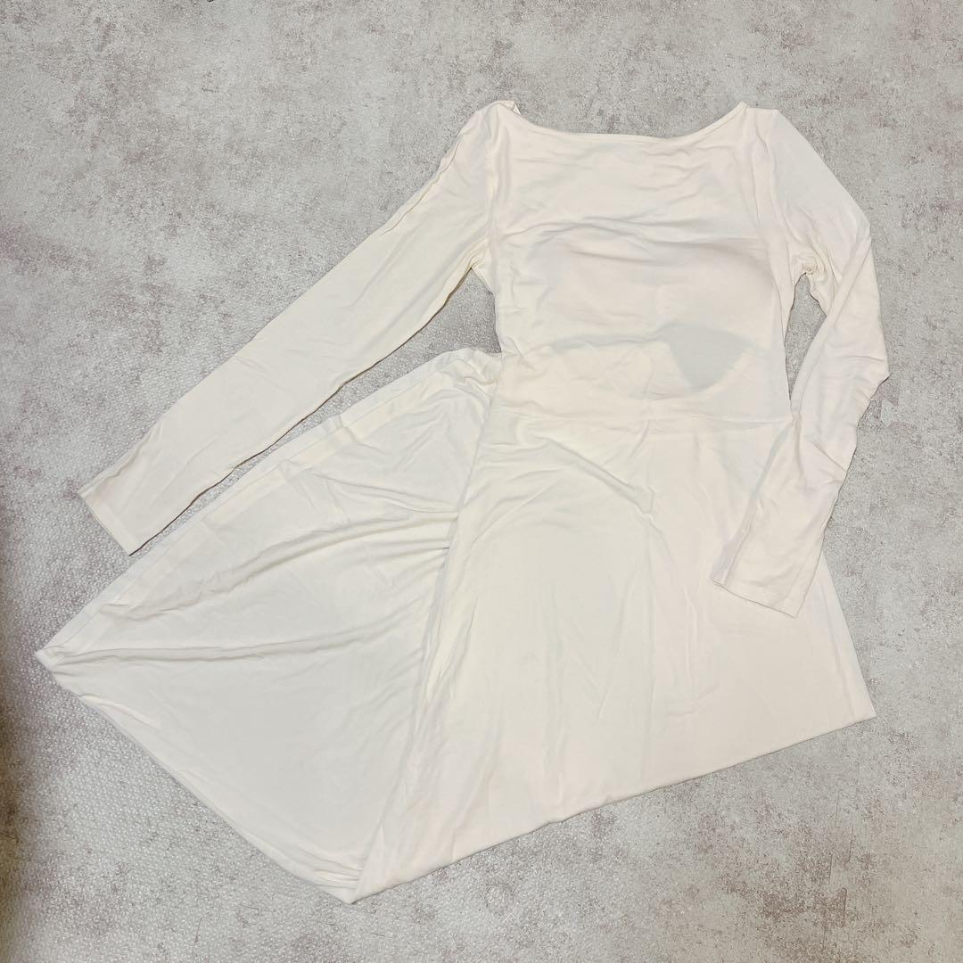 デターム determ; Collagen Open Back Dress