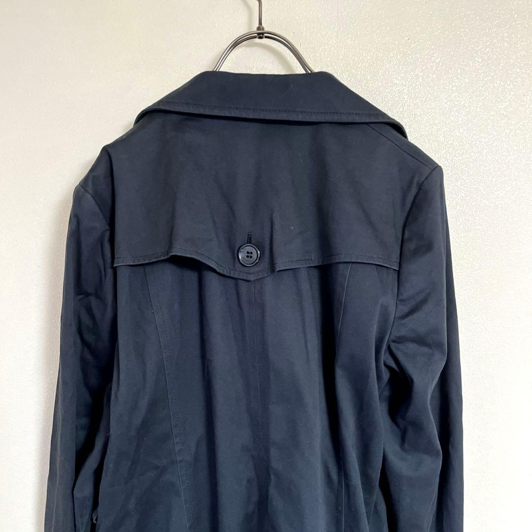 『INDIVI』インディヴィ(42)トレンチコート スプリングコート無地 日本製
