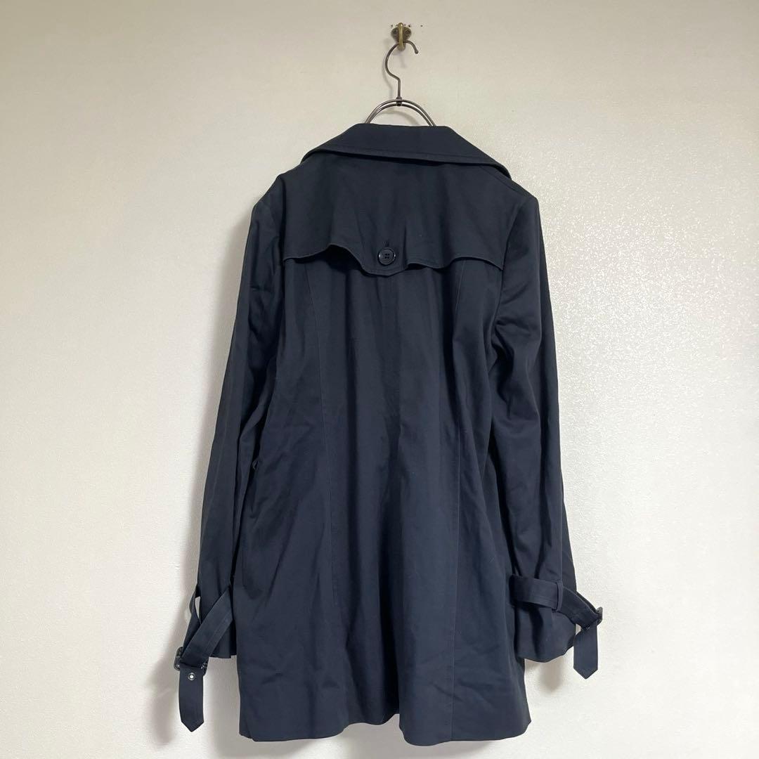 『INDIVI』インディヴィ(42)トレンチコート スプリングコート無地 日本製