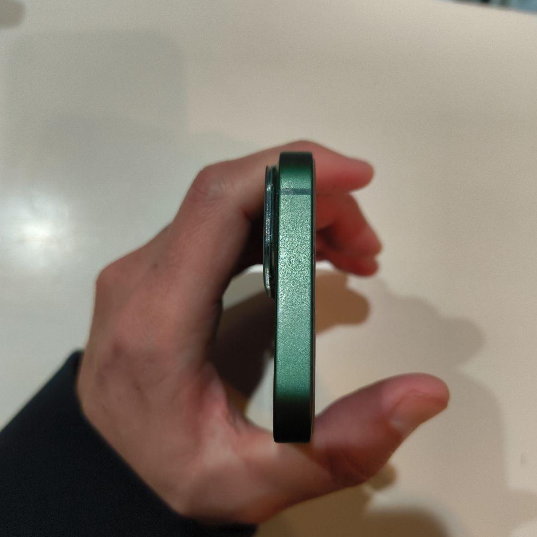 ERI0811　iPhone 13 miniグリーン 本体 + ケース