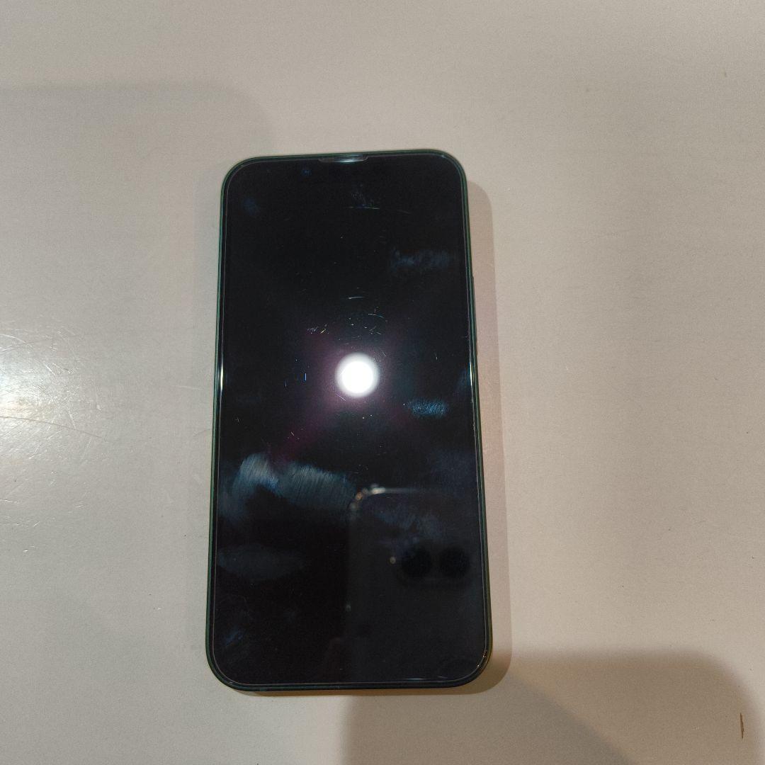 ERI0811　iPhone 13 miniグリーン 本体 + ケース