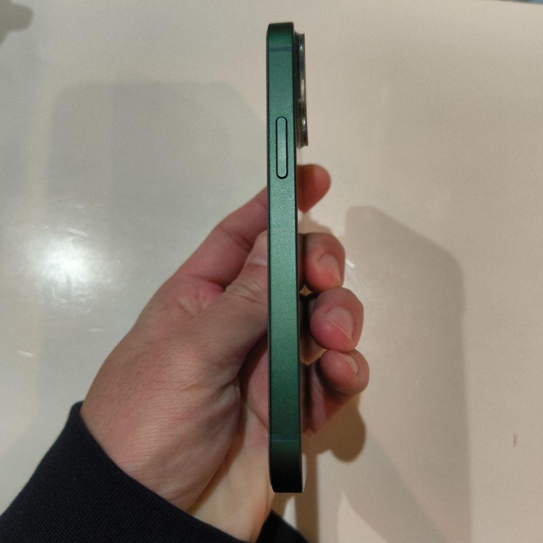 ERI0811　iPhone 13 miniグリーン 本体 + ケース