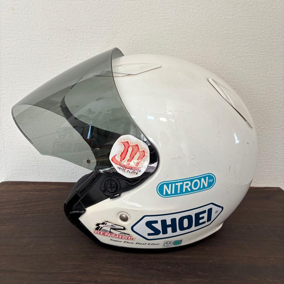 【ジャンク品扱い】SHOEI J-STREAM ジェットヘルメット XL