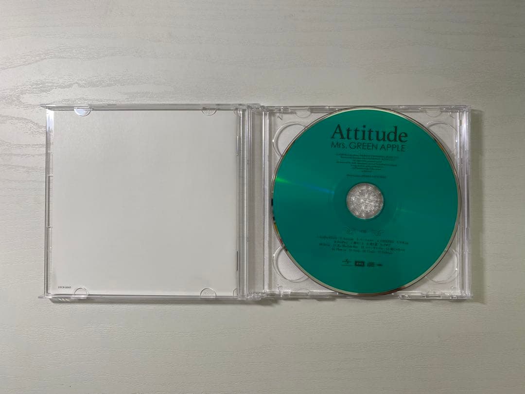 【初回限定盤 特典付】Attitude／Mrs. GREEN APPLE