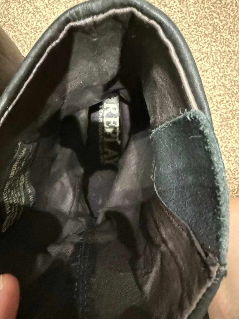 REPLAY エンジニアブーツ ライディングブーツ EUR43 リプレイ